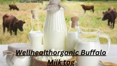 Wellhealthorganic Buffalo Milk tag