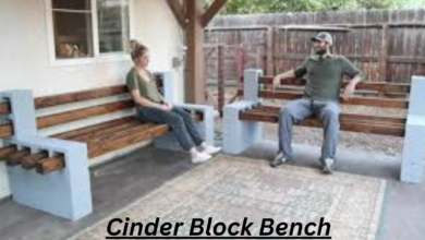 Cinder Block Bench